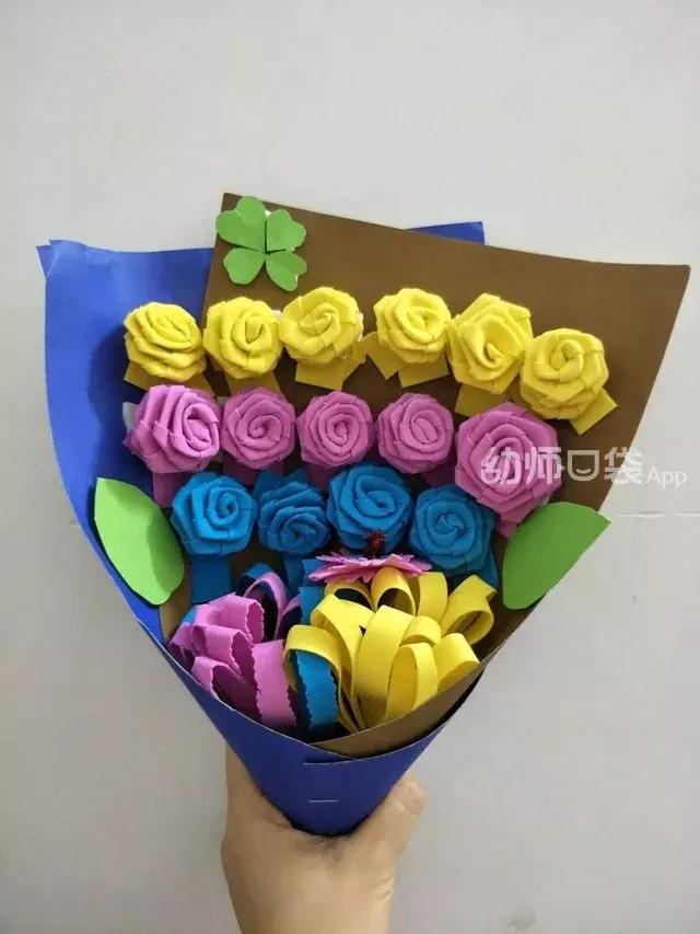 教师节的贺卡手工简单的立体花,教师节的手工贺卡和手工花怎么做