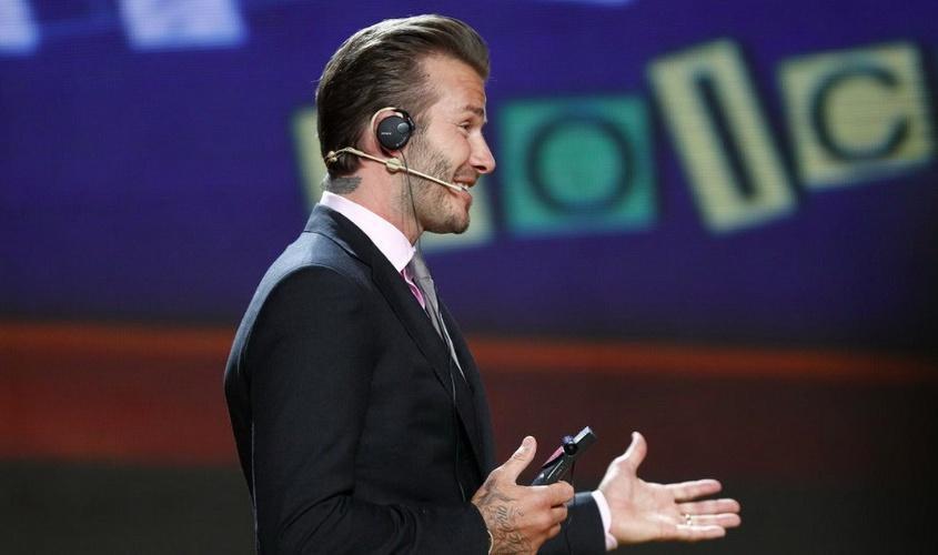 贝克汉姆最新队徽,贝克汉姆晒美照