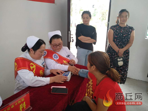 感恩母亲节义诊进社区,教师节义诊甲状腺