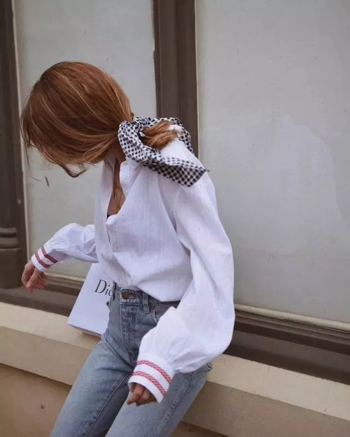 石原里美丝巾搭配图片,石原里美丝巾戴法