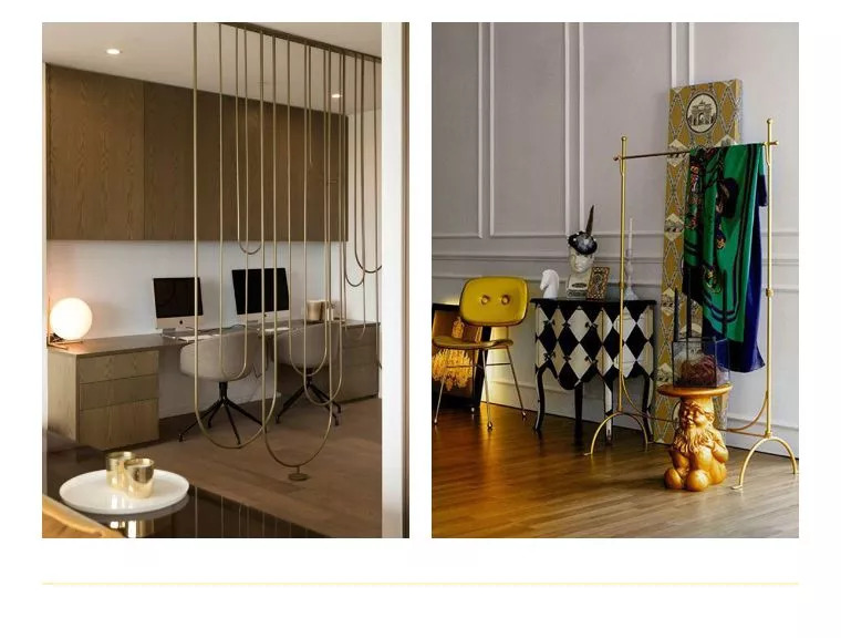 小区入门有个屏风,没有窗户的房间可以用屏风