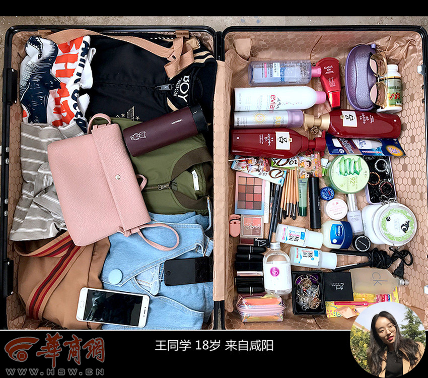 大一新生行李箱男生,大学生行李箱和高中生有啥不一样