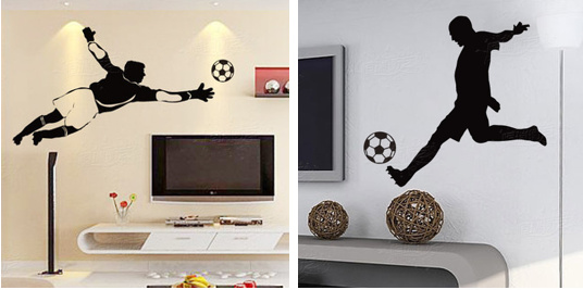 世界杯主题装修效果图,世界杯看球装修