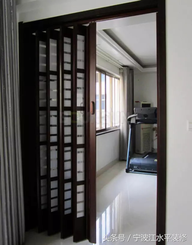 高档家用折叠门美观,折叠门适合弧形空间吗