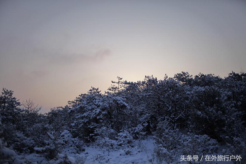 将轻量化进行到底——20L背包的千八雪地露营