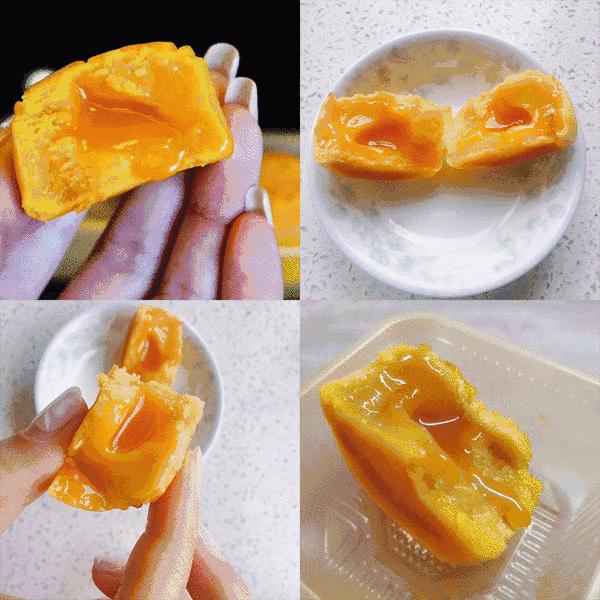 唯一愿意自己花钱买的月饼，掰开就流心，稍不留神就溢出，只在香港制造的美心月饼