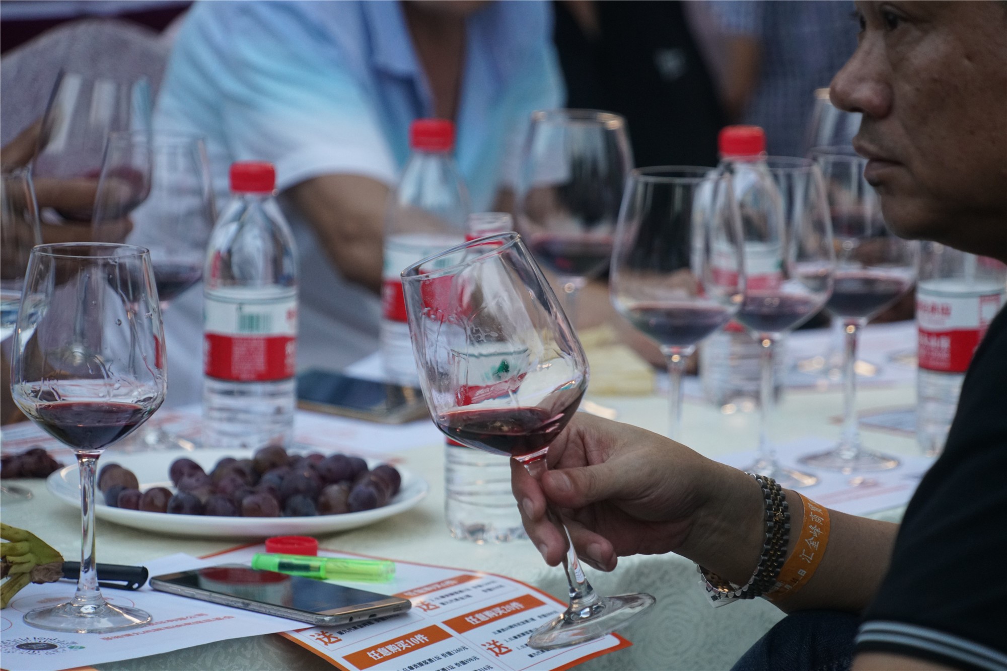 第九代张裕解百纳品鉴会荆州,张裕解百纳干红品酒大师的选择