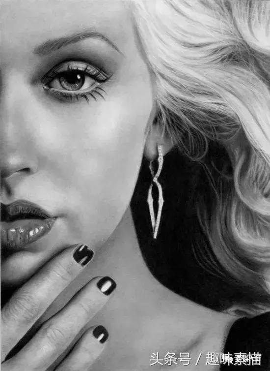 40幅精美素描图片,100张铅笔画图片