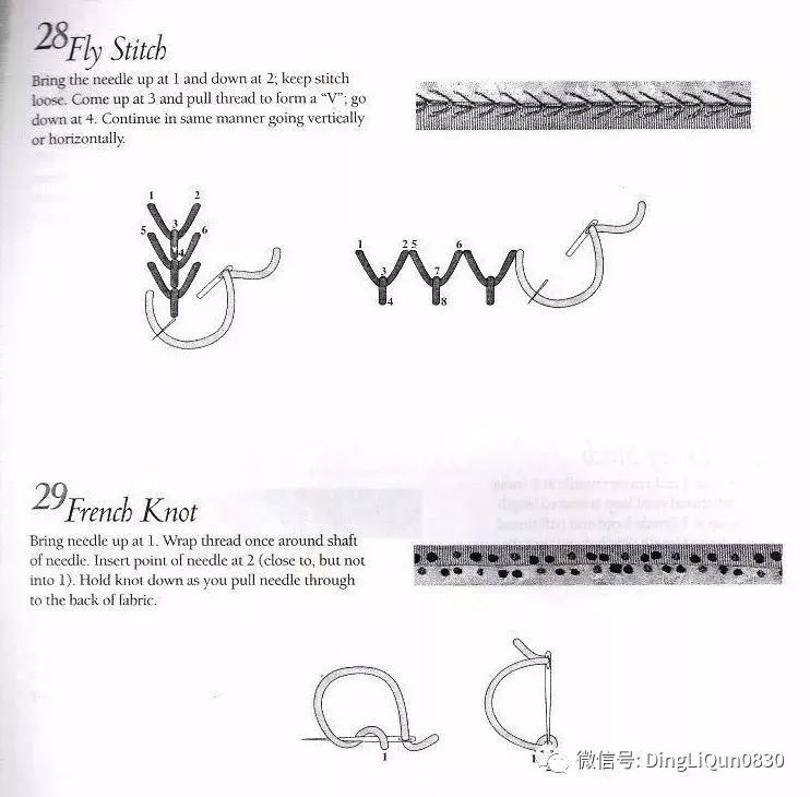 字母刺绣教程针法,字母刺绣针法图解