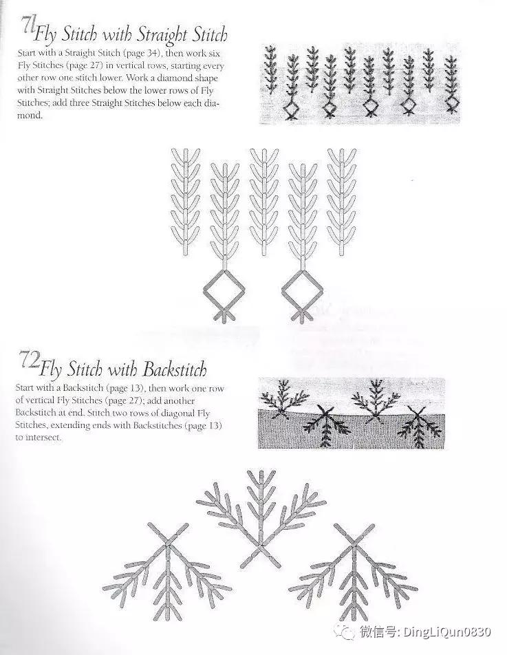 字母刺绣教程针法,字母刺绣针法图解