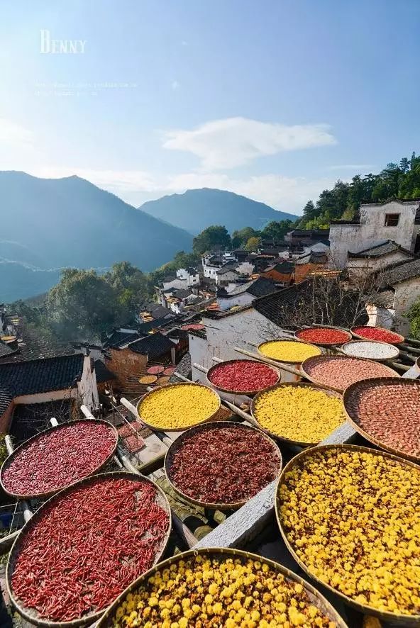 秋天的婺源篁岭,秋天的婺源有什么