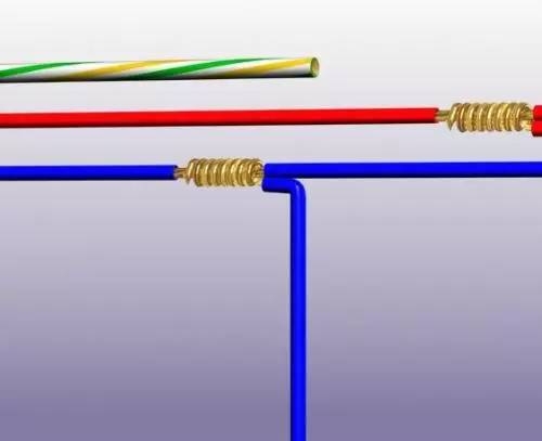 各种导线的几种正确连接方法,电工实操单股导线连接