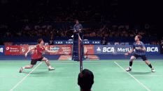 打羽毛球最美的女的,一大群美女打羽毛球