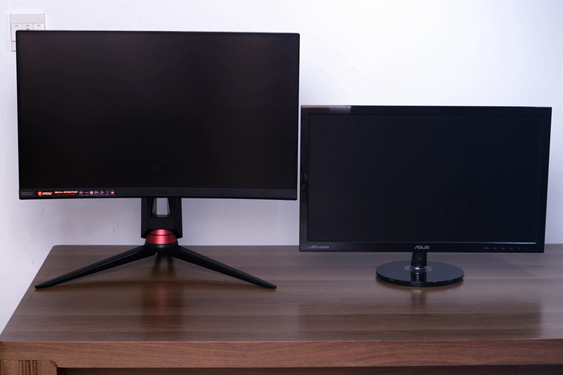 微星23.8寸显示器测评,微星显示器g27cq