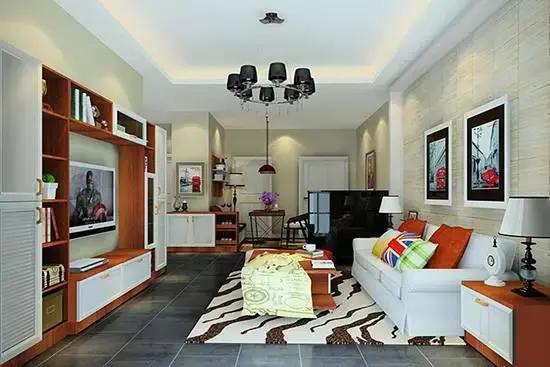 小户型客厅电视柜书柜一体,客厅电视柜酒水柜组合