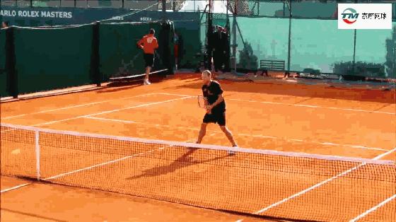 网球截击垫步和拉拍是同步吗,网球垫步整齐度标准是什么