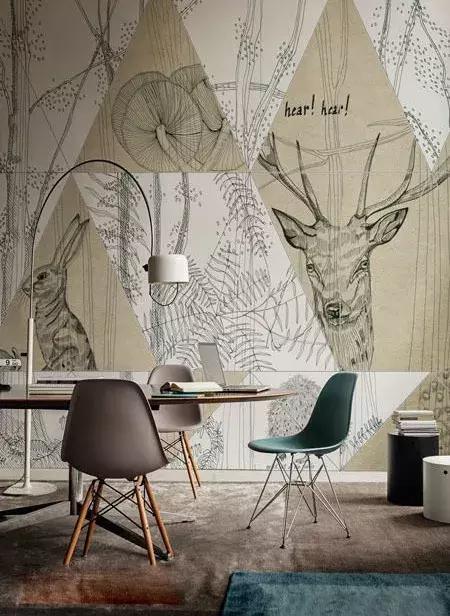 公装室内装饰设计,墙绘设计100例