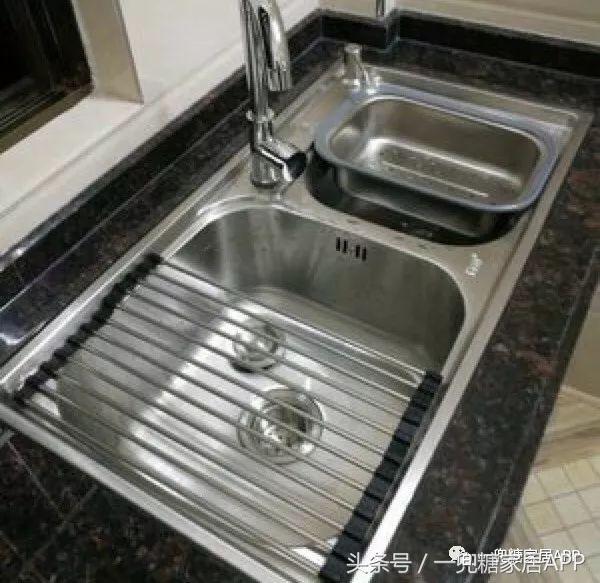 厨房水槽单槽怎样洗肉,厨房双水槽如何有效利用