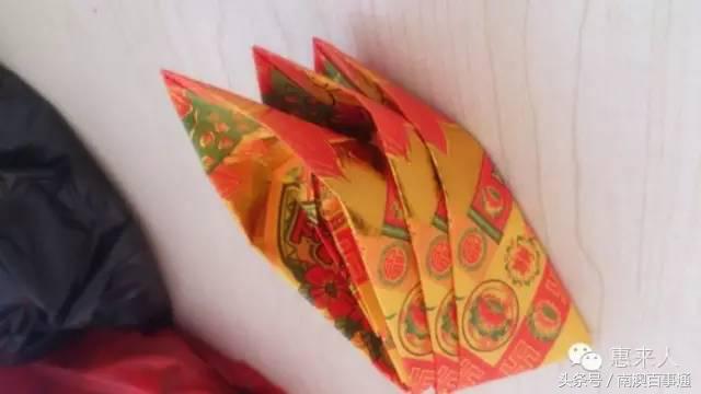 潮汕中秋拜月娘折纸简单教程,潮汕拜月娘折元宝莲花