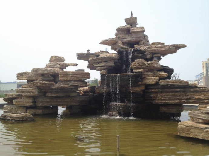 庭院假山鱼池施工步骤,假山鱼池制作教程全过程