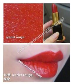 tomford口红最好的一款,tomford口红经典款