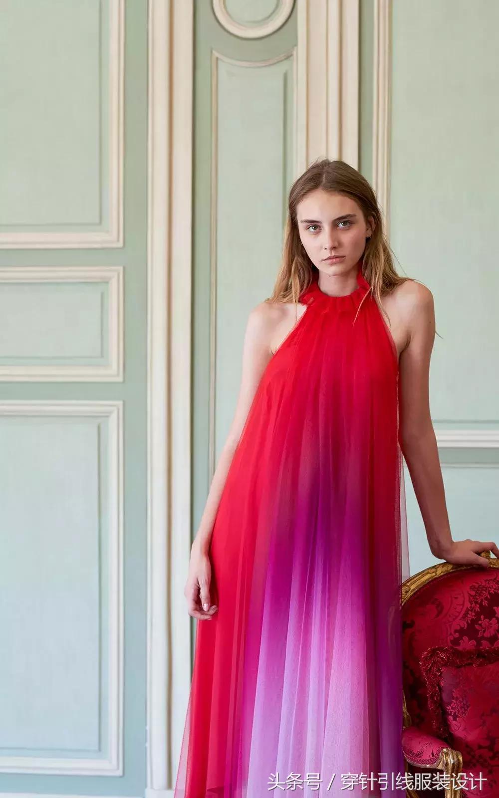 华美礼服｜MoniqueLhuillier细写法国乡村的诗意光景