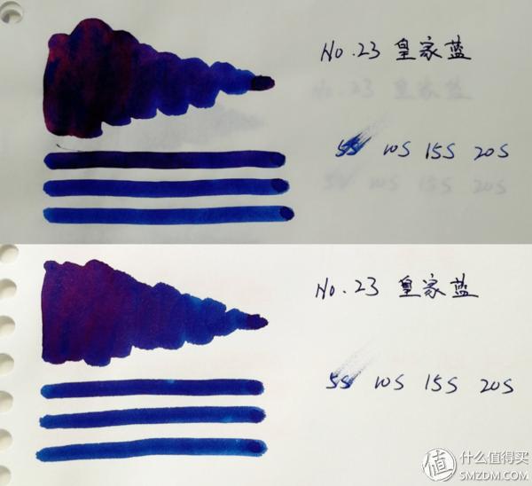 diamine墨水试色,彩墨试色卡