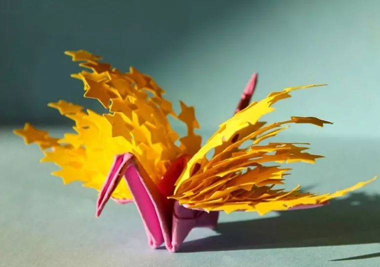 每天折一个千纸鹤,每天折一只纸鹤