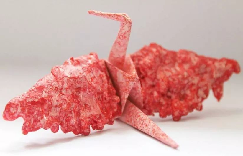 每天折一个千纸鹤,每天折一只纸鹤