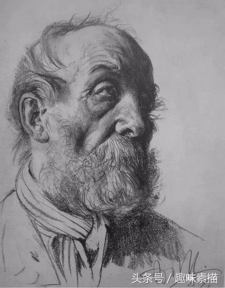 刘斌画家素描作品,俄罗斯十大素描画家