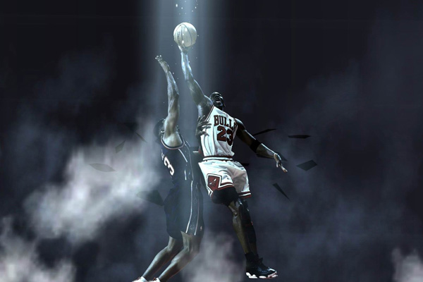 后乔丹时代的公牛,拉塞尔和乔丹生涯对比