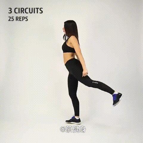 全球公认减肥最快瘦腿动作,10分钟居家提臀瘦腿训练