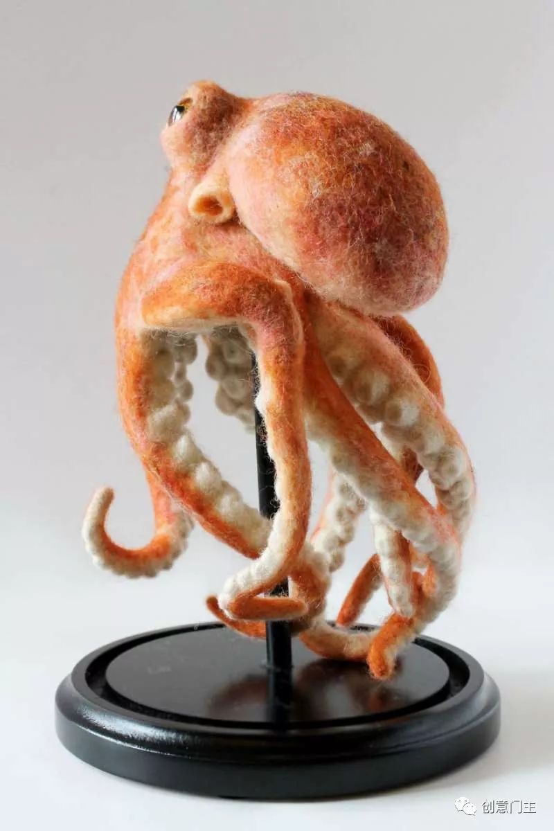 第一眼竟然以为它会动！26个好像有灵魂附体的拟真羊毛毡