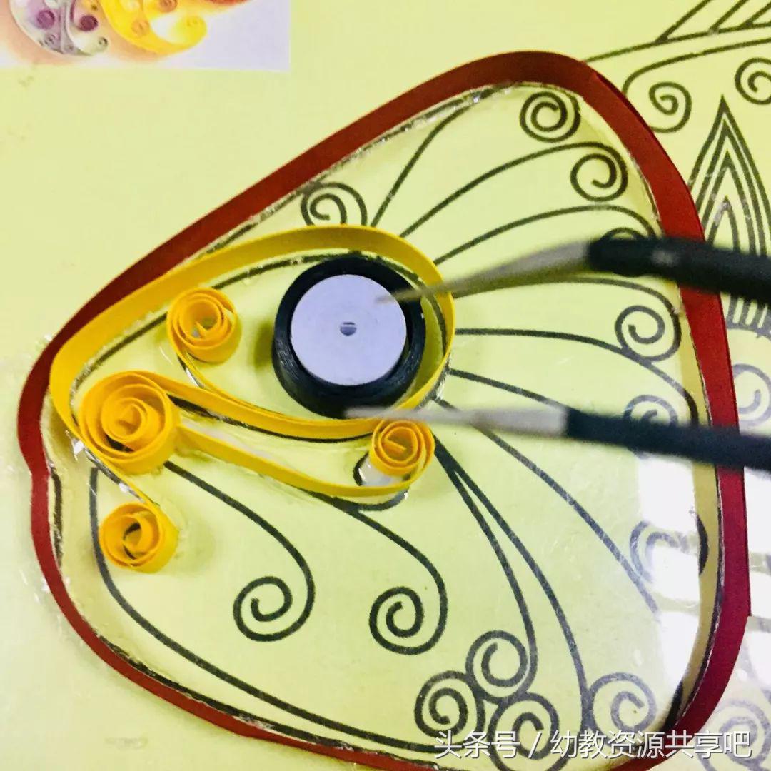 衍纸基础卷法教程衍纸版,基础衍纸作品及教程