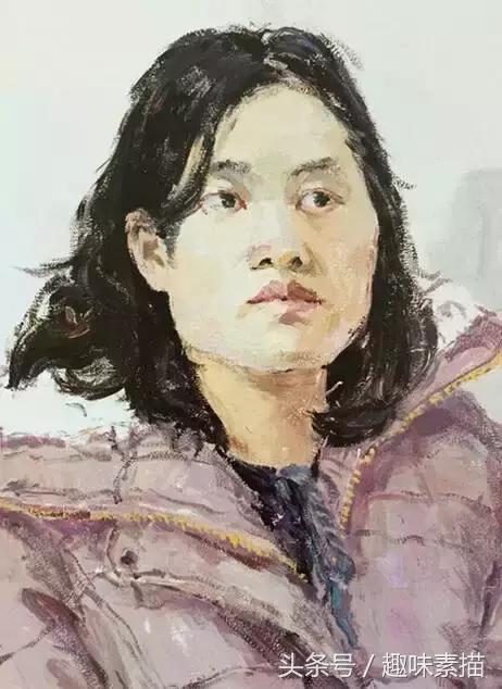 清华美院素描高分卷赏评,清华美院临摹千里江山图