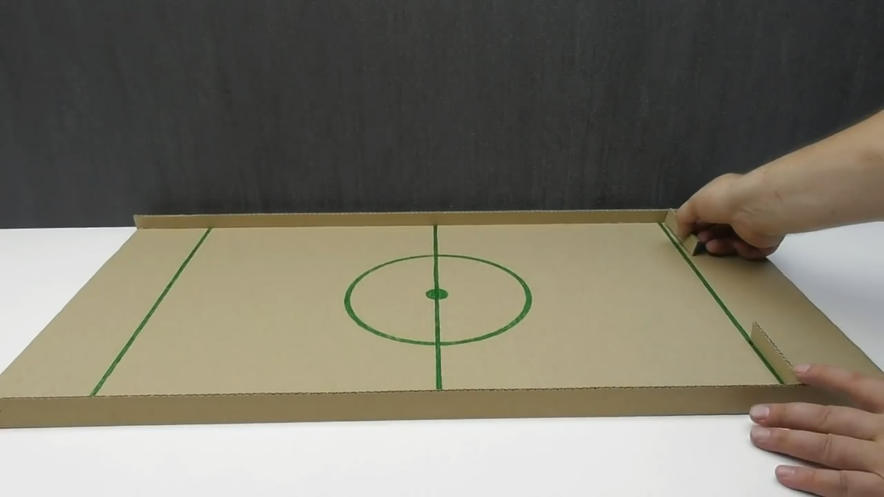 手工自制桌面游戏足球,怎么做足球桌面游戏