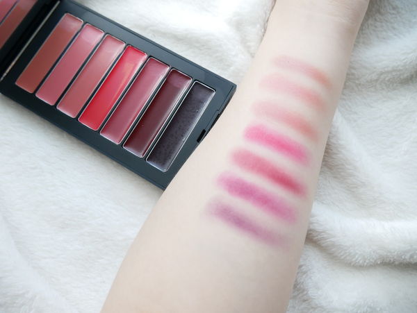 「试用报告」原罪的七种诱惑~NARS惹火7原罪唇彩盘