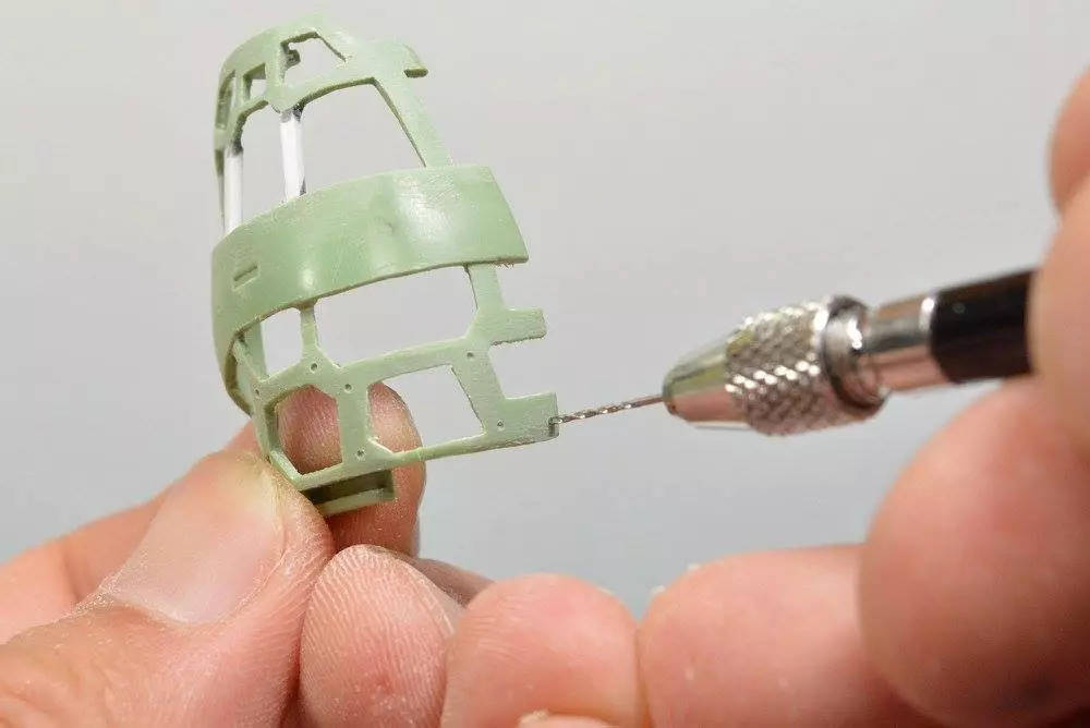 扎古模型拼装过程,高达模型旧化教程