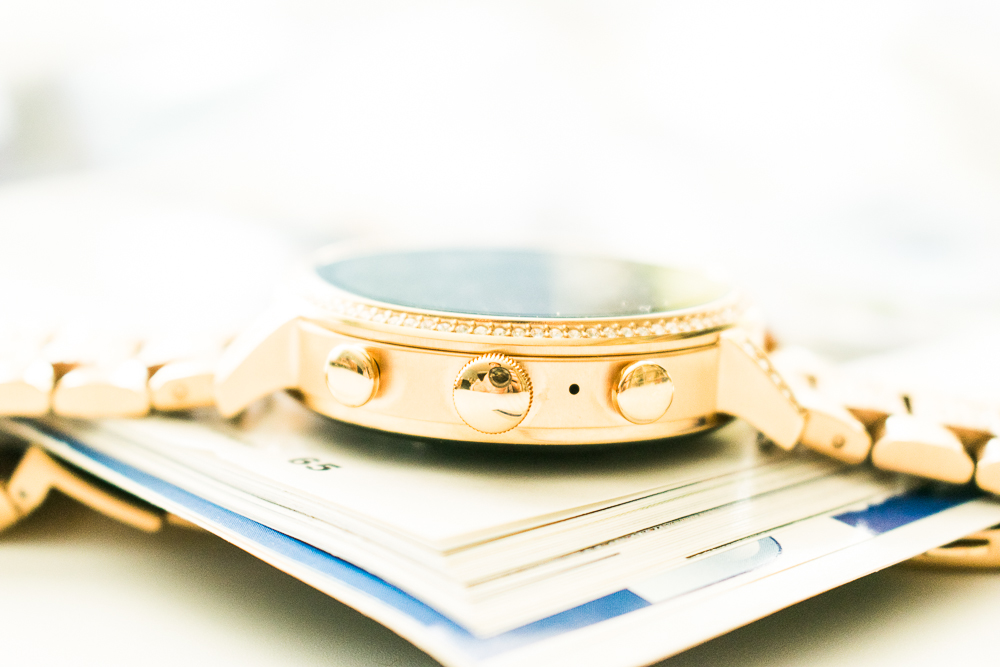 戴fossil手表,fossil智能腕表