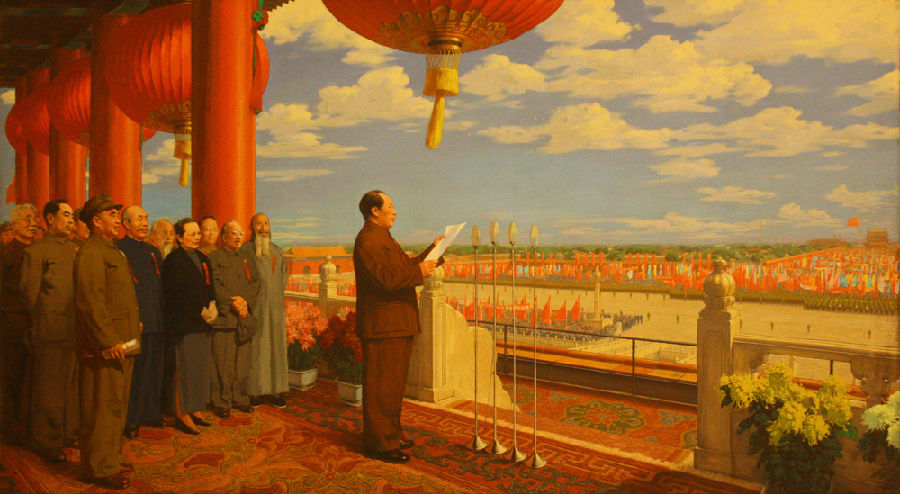 普天同庆国庆,普天同庆画作品欣赏