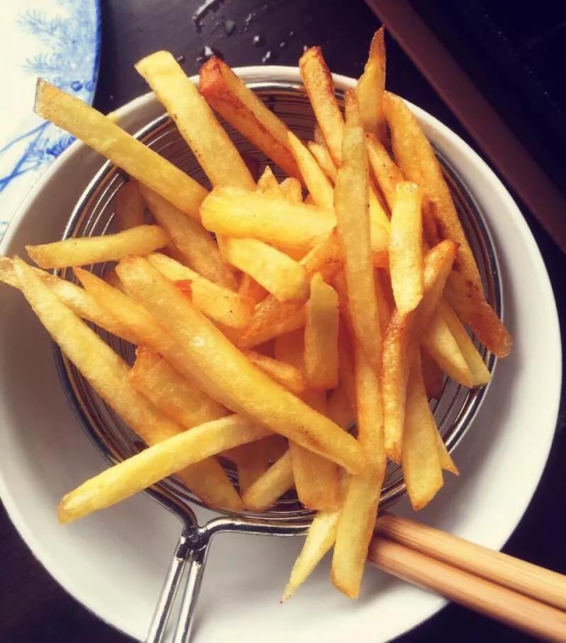 kfc炸薯条冷冻半成品,kfc同款薯条做法