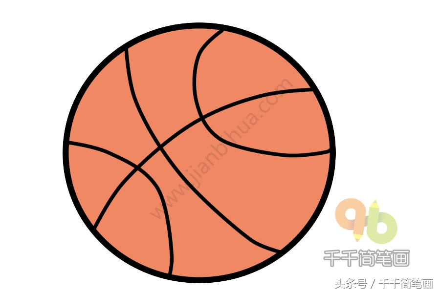 球类简笔画体育项目,球类运动简笔画简单又好看