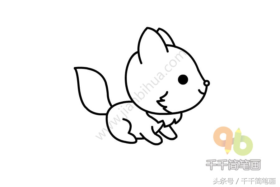 动物园大门简笔画简单又好看,动物园里的熊简单又帅气简笔画