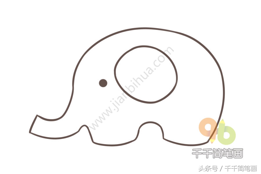 动物园大门简笔画简单又好看,动物园里的熊简单又帅气简笔画