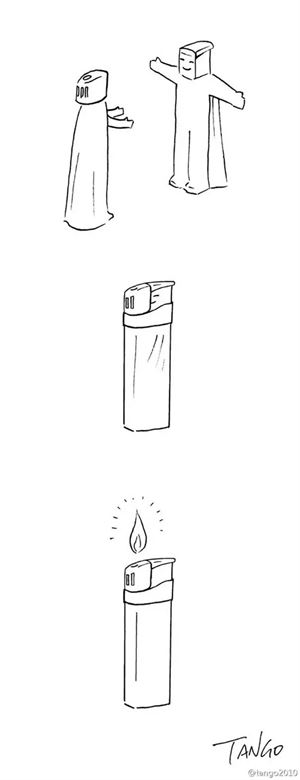 26张让人深思的漫画,一组很有意思的小漫画适合每个人