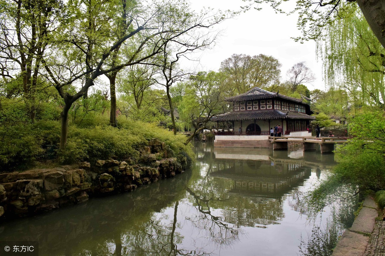 苏州拙政园中式,苏州拙政园风景美如画
