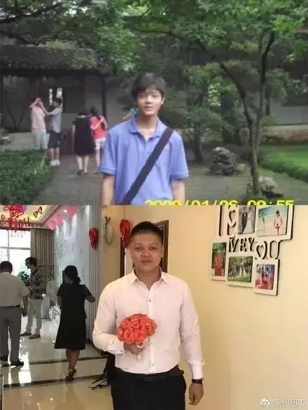网友晒老公婚前婚后对比图,婚前婚后老公颜值差距搞笑对比