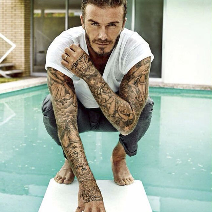 为什么贝克汉姆有这么多纹身