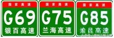 高速公路路段编号和命名编号区别,高速公路路段命名编号标志图片