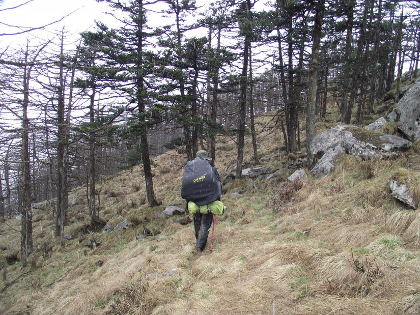 爬鹿角梁路线,鹿角梁路线图